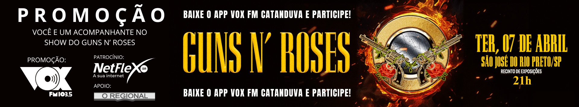 Promoção Vox FM