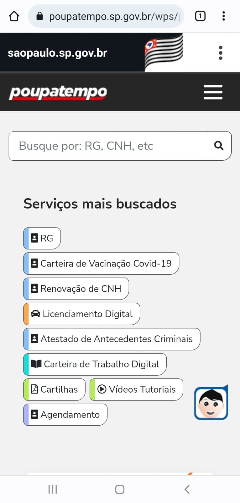 Poupatempo - 📲 💻 Pelo portal (www.poupatempo.sp.gov.br) ou aplicativo  #PoupatempoDigital, o cidadão tem acesso aos serviços oferecidos pela  @sabespcia. E melhor, sem sair de casa. Bastam apenas alguns cliques para  solicitar a